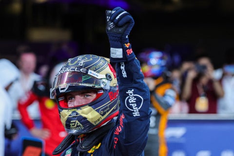 Verstappen tras ganar la pole en el Gran Premio de Abu Dabi de Fórmula 1-2023