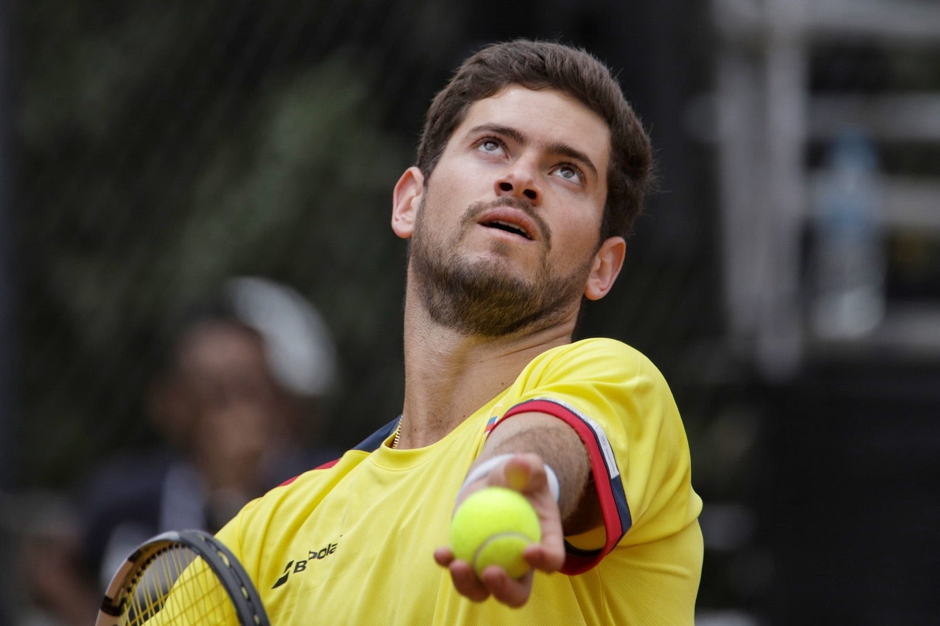 Nicolás Mejía, tenista colombiano en Copa Davis