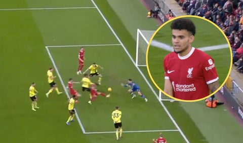 Video: Luis Díaz sigue ON FIRE: golazo con Liverpool ante Burnley