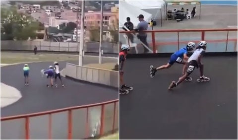 Geiny Pájaro y María José Porto