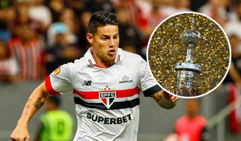 James Rodríguez, figura de Sao Paulo