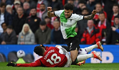 Luis Díaz vs Manchester United