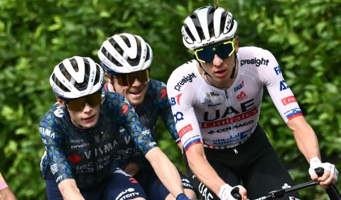 Pogacar y Vingegaard