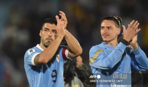 Luis Suárez y Darwin Núñez