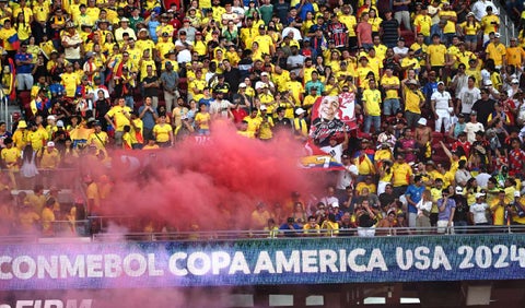 Hinchas de Colombia en la Copa América