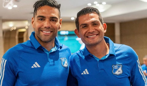 Falcao y David Silva