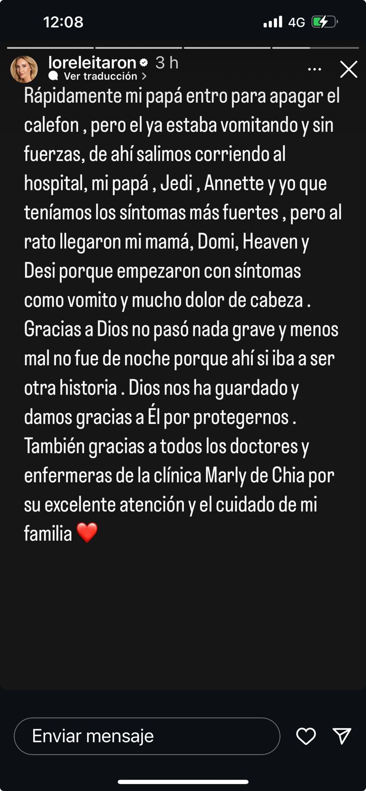 Explicación de Lorelei Tarón 