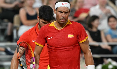 Rafael Nadal y Carlos Alcaraz