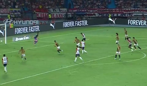 VIDEO: Bacca puso el empate de Junior tras el error de Mele en el 1-0