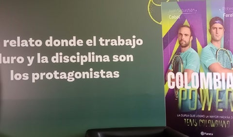Lanzamiento del libro de Juan Sebastián Cabal y Robert Farah