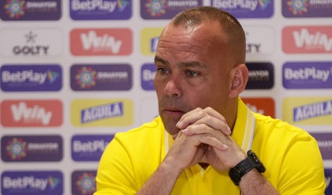 Rafael Dudamel en rueda de prensa