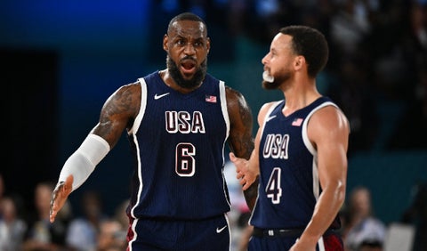 LeBron James y Stephen Curry