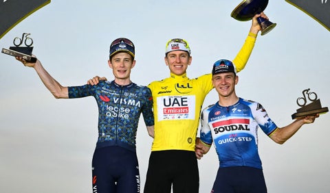 Pogacar le dio con todo a Vingegaard y Evenepoel: les lanzó duro reto