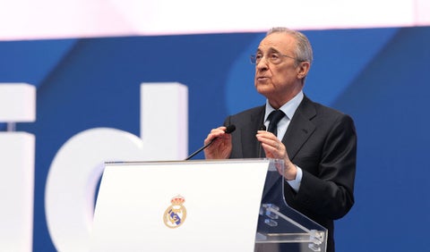 Florentino Pérez, presidente del Real Madrid