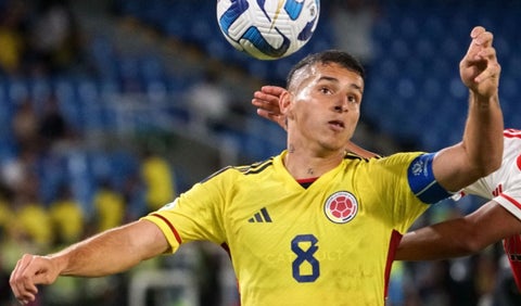 Gustavo Puerta, volante de la Selección Colombia