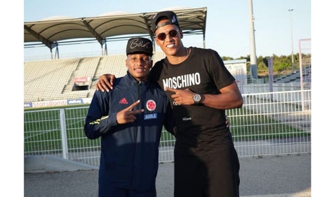 Juan José Mina y Yerry Mina