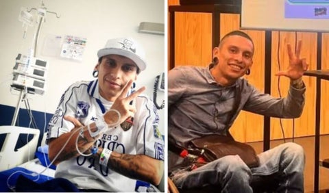 La emotiva historia de hincha de Millos que se someterá a la eutanasia