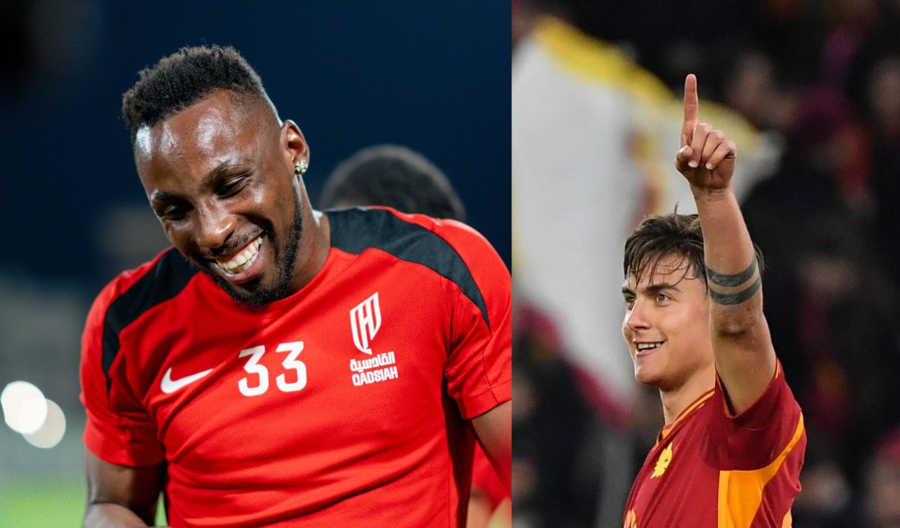 Julián Quiñones y Pablo Dybala