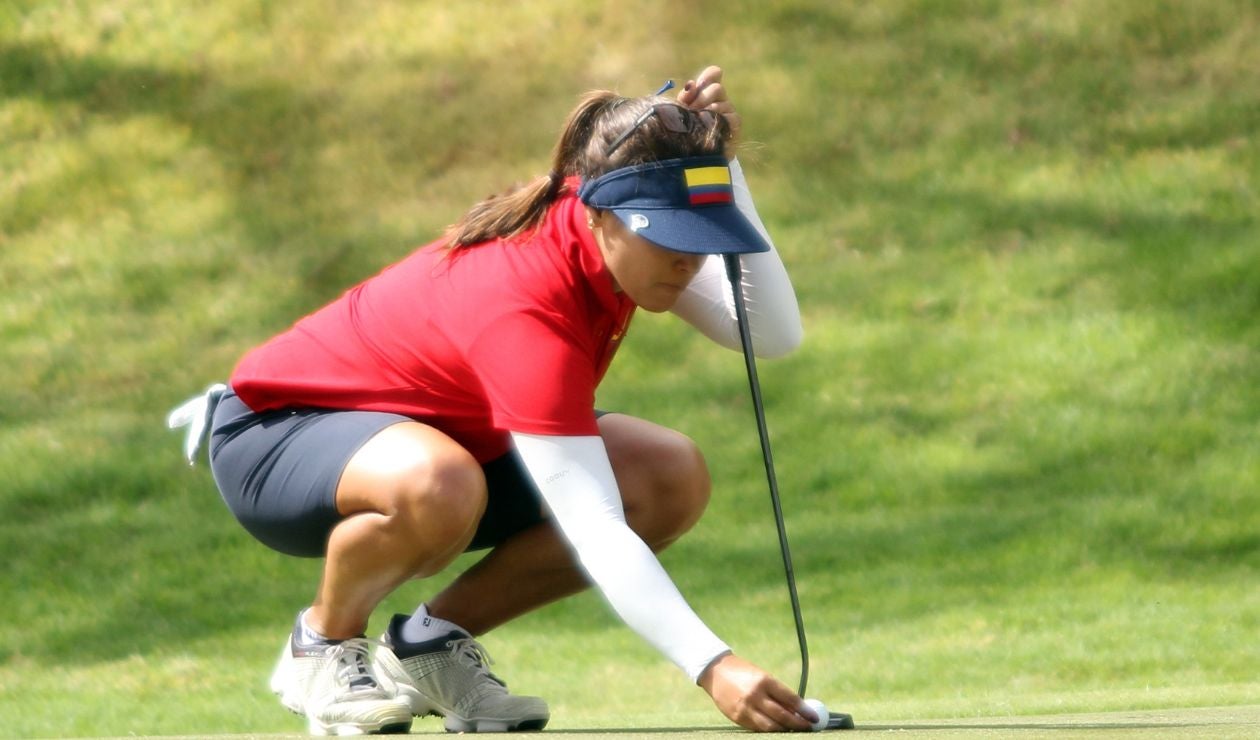 María José Uribe, golfista colombiana en París 2024