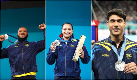 Medallistas de Colombia en los Juegos Olímpicos de París