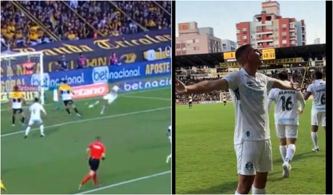 Miguel Monsalve, futbolista colombiano en Brasil