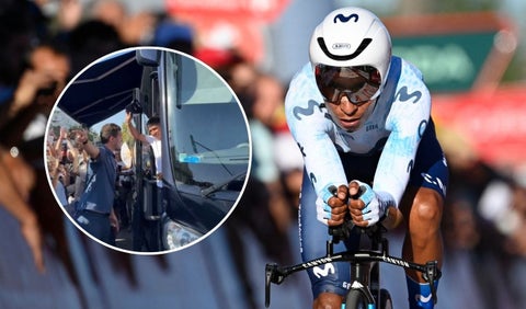 VIDEO: Nairo es ídolo en la Vuelta 2024; así lo recibieron en España