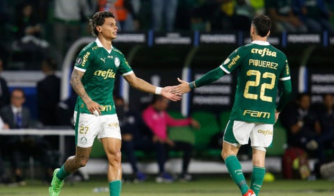 Richard Ríos, jugador de Palmeiras