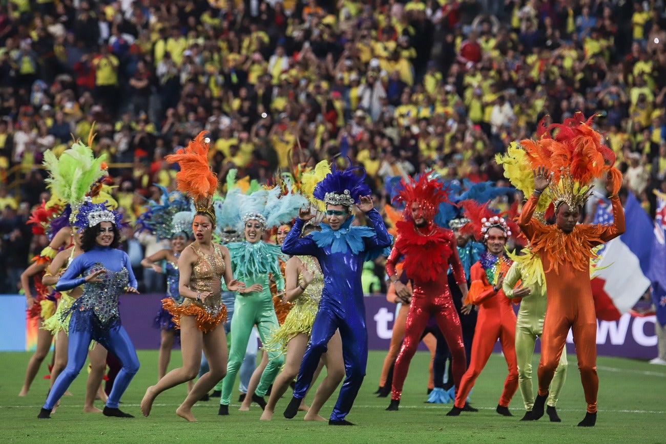 Inauguración del Mundial Femenino sub-20 2024 en Colombia