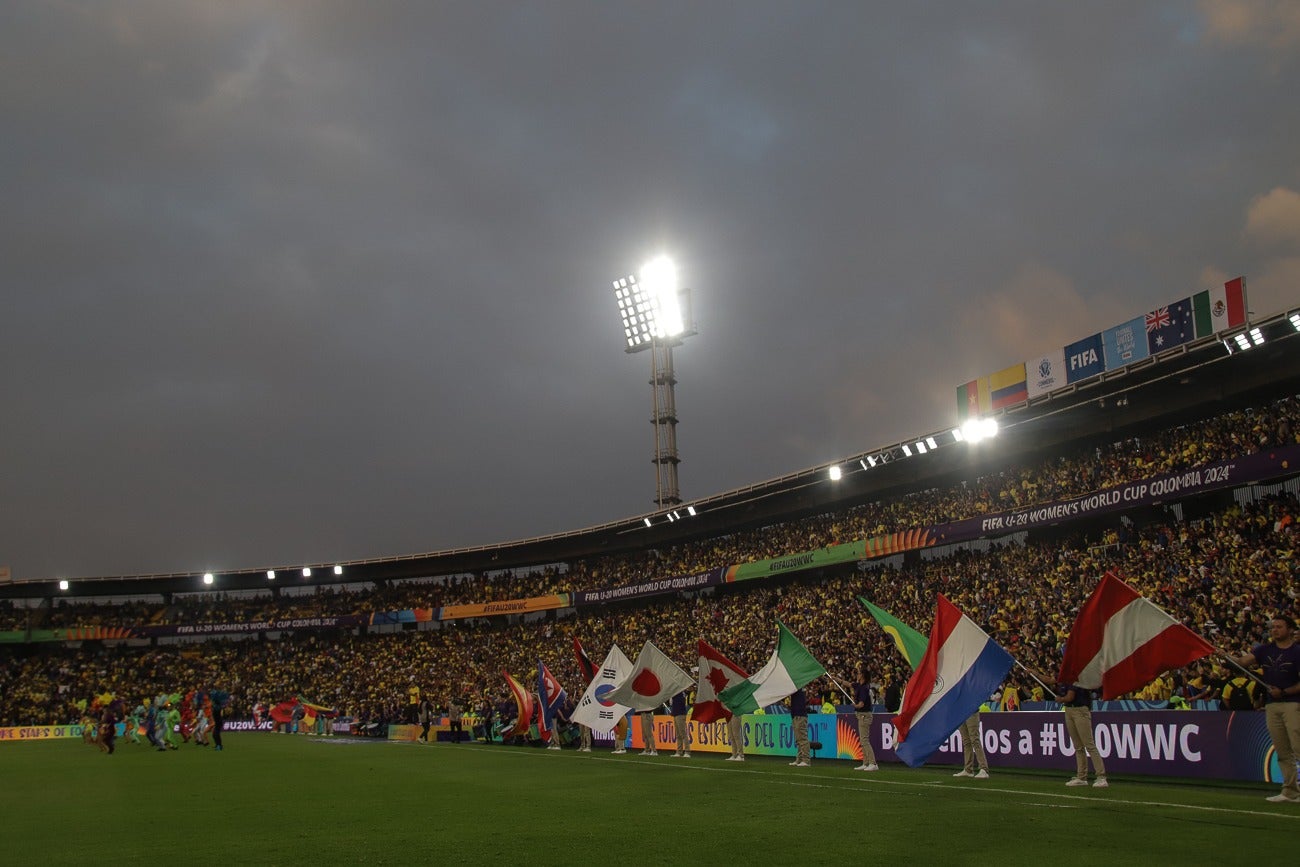 Inauguración del Mundial Femenino sub-20 2024 en Colombia