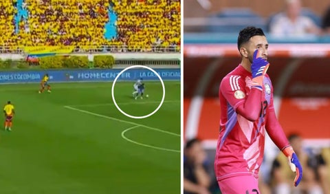 Selección Colombia: Blooper de Camilo Vargas contra Argentina