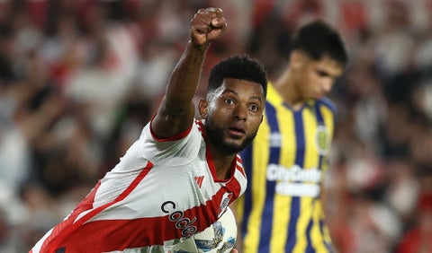 Miguel Ángel Borja con River Plate