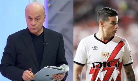 Carlos Antonio Vélez y James Rodríguez