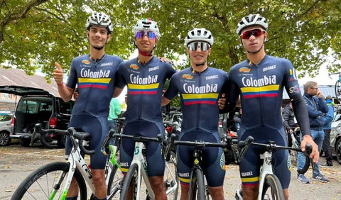 Colombianos en el Mundial de Ciclismo 2024