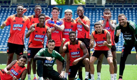 Selección Colombia en Barranquilla