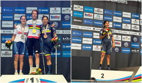 Colombia ganó plata y bronce en el Mundial de ciclismo