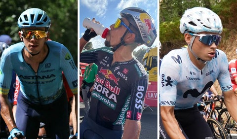 Harold Tejada, Daniel Martínez y Einer Rubio en la Vuelta a España 2024