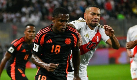 Colombia vs Perú en las Eliminatorias al Mundial 2026