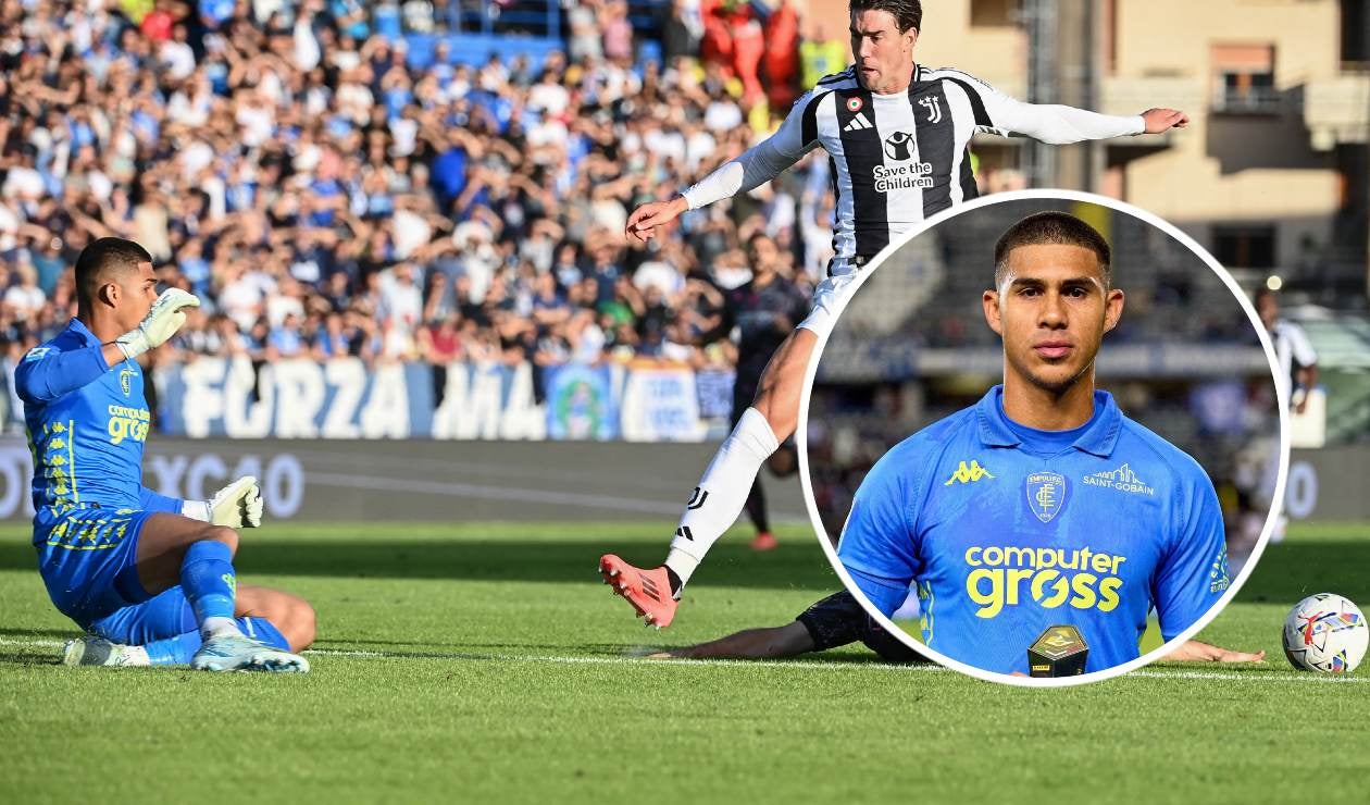 Devis Vásquez, colombiano en Empoli