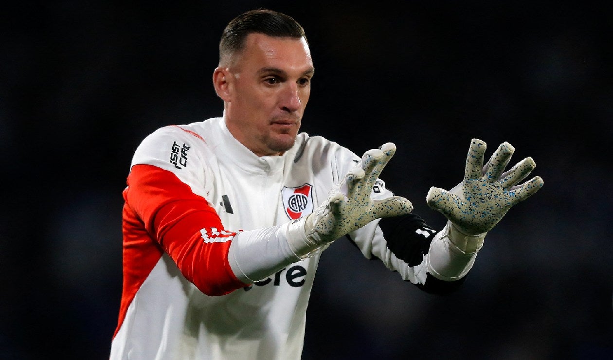 Franco Armani, portero argentino