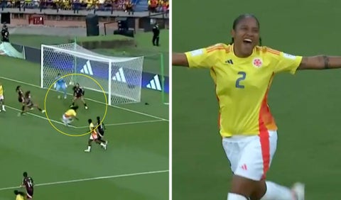 Gol de Colombia en el Mundial Femenino sub-20