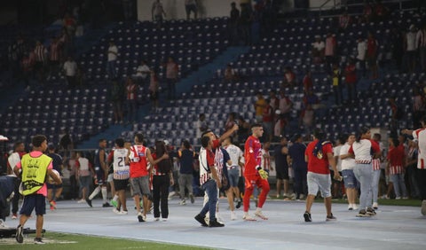 Hinchas de Junior de Barranquilla