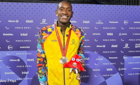 Jhon Obando, ganó medalla de bronce en para atletismo