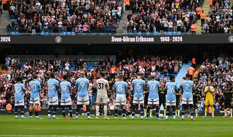 Jugadores del Manchester City