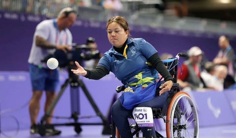 Leidy Chica en los Juegos Paralímpicos 2024