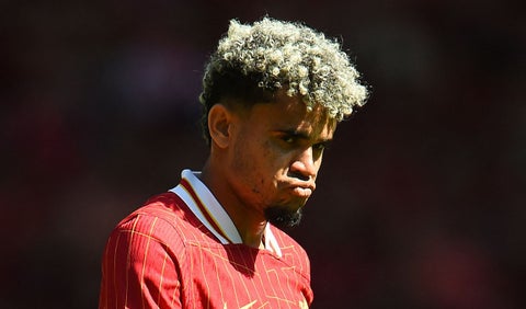 Luis Díaz con Liverpool