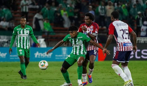 Junior visitó a Nacional en la Liga BetPlay