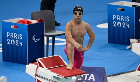 Nelson Crispín en los Juegos Paralímpicos de París 2024