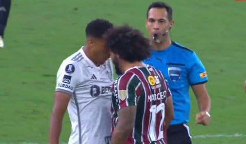 Pelea entre Marcelo y un futbolista colombiano