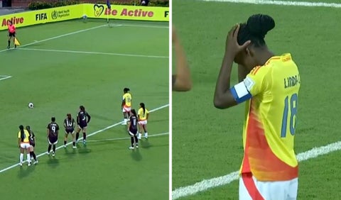 Penal errado por Linda Caicedo en el Mundial Femenino Sub-20