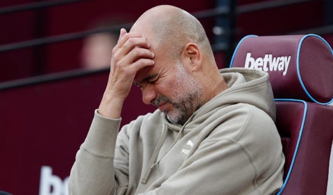 Pep Guardiola, técnico de Manchester City